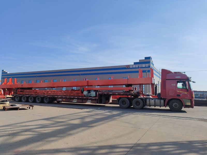 電動葫蘆門式起重機  2臺 MHxh10t—24m 制作完成，發往湖北交付客戶使用