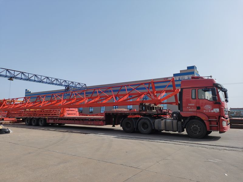 電動葫蘆門式起重機  MH10t—25m 制作完成，發往陜西榆林交付客戶使用