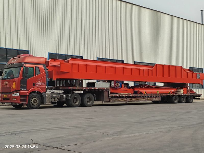 通用橋式起重機 QDXX32/5t—19.5m 電動單梁橋式起重機 2臺 LD10t—16.5m 制作完成，發往河北石家莊交付客戶使用。