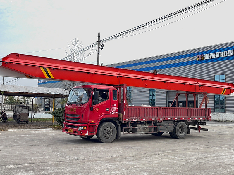 電動單梁起重機 LD5t-17m 制作完成  裝車發出